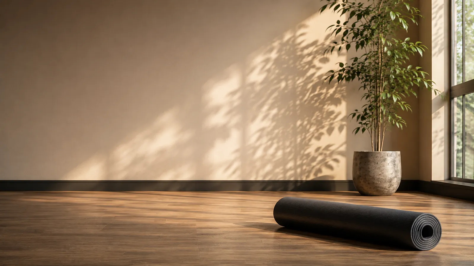 Concept image of the future yoga room at Al Brown’s Holistic Healing in Warren, Michigan